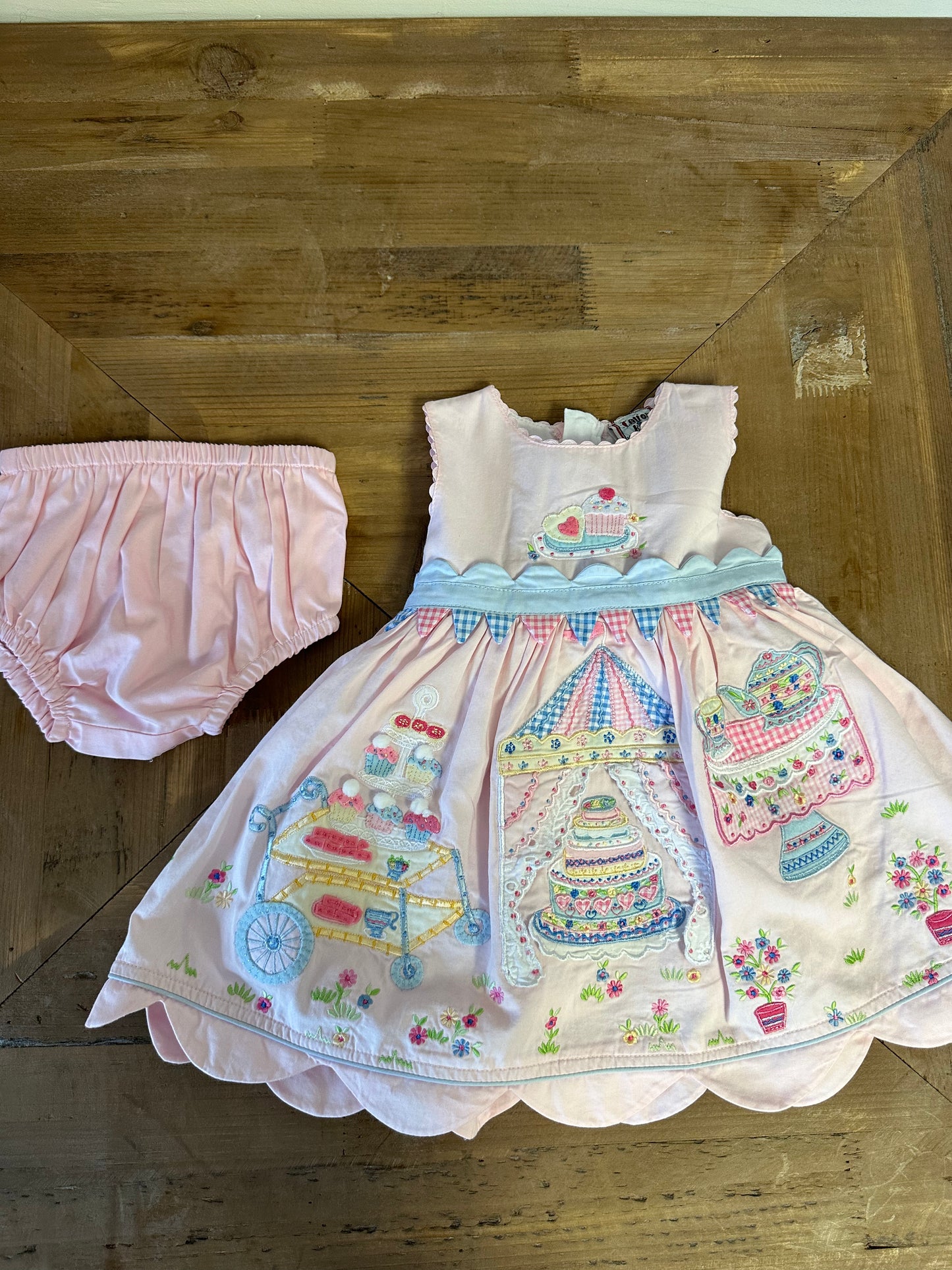 Tea Party Smocked Dress
