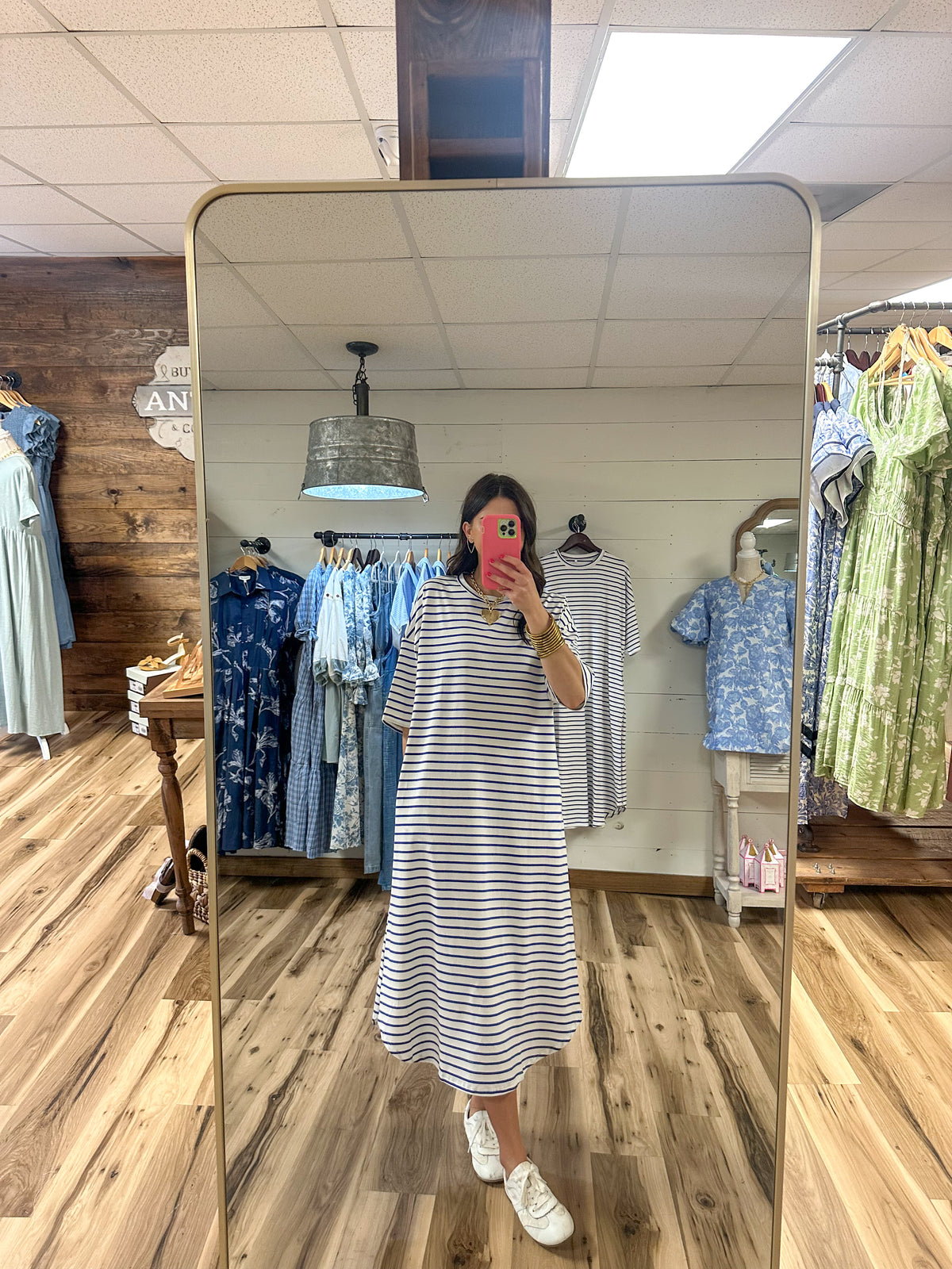 Coastal Cutie Striped Maxi Dress