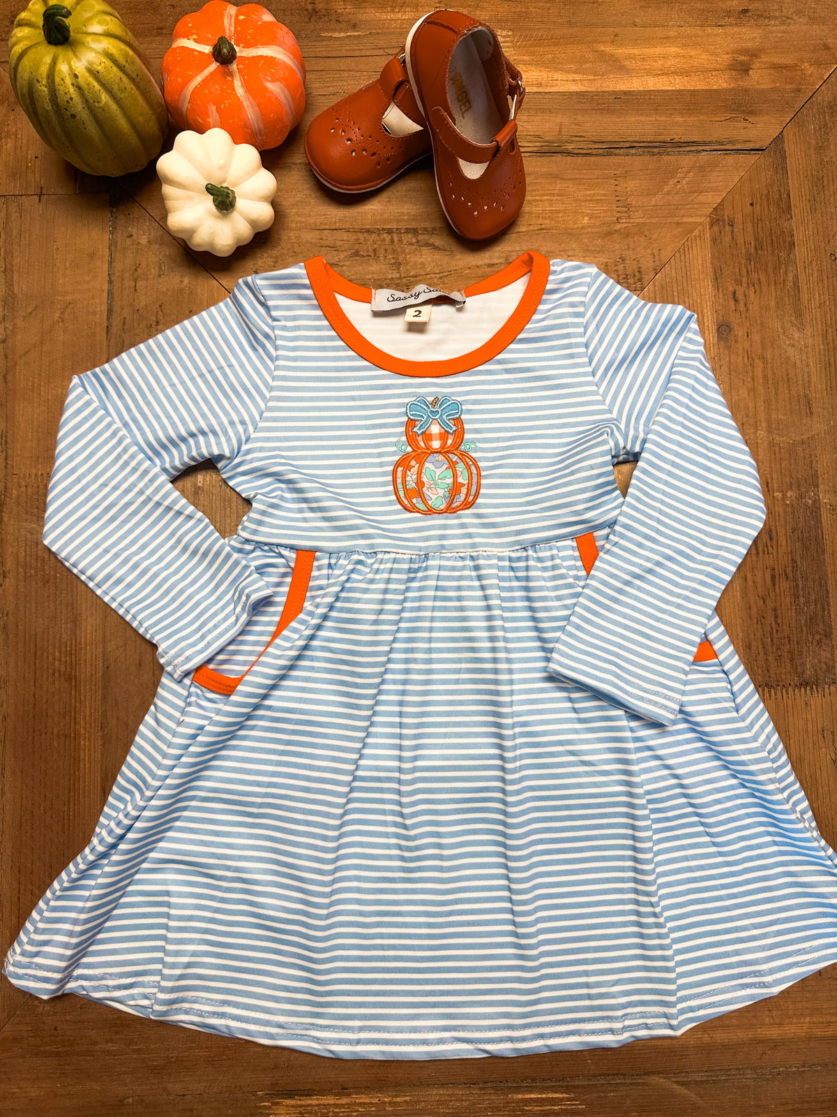 Pumpkin Twirl Dress