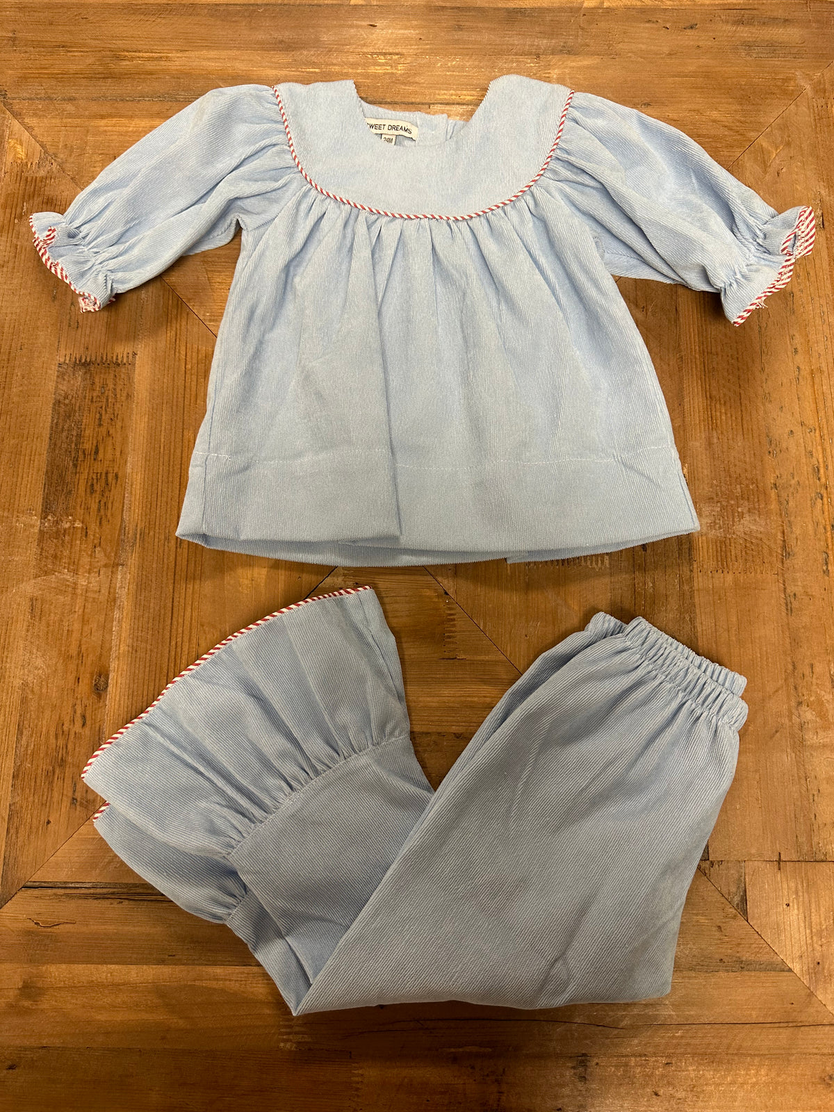 Blue Little Girl Outfit