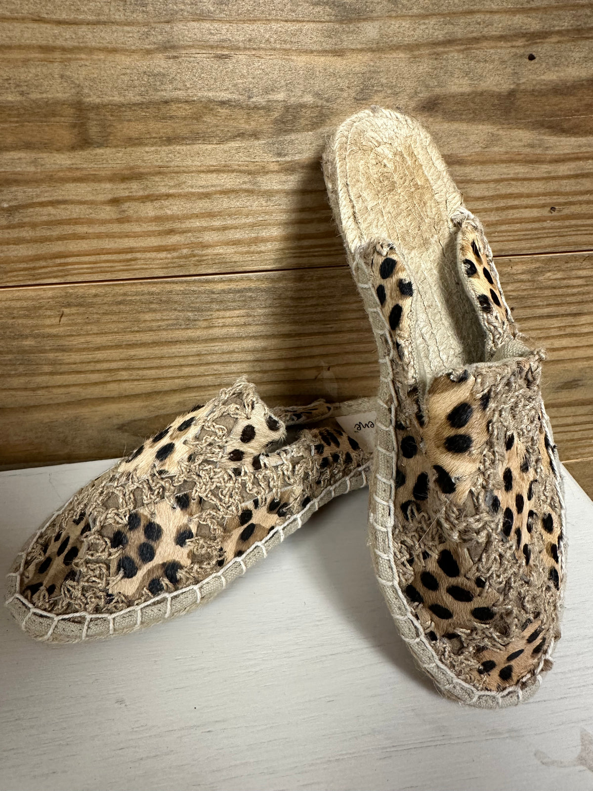 Cheetah print Mule