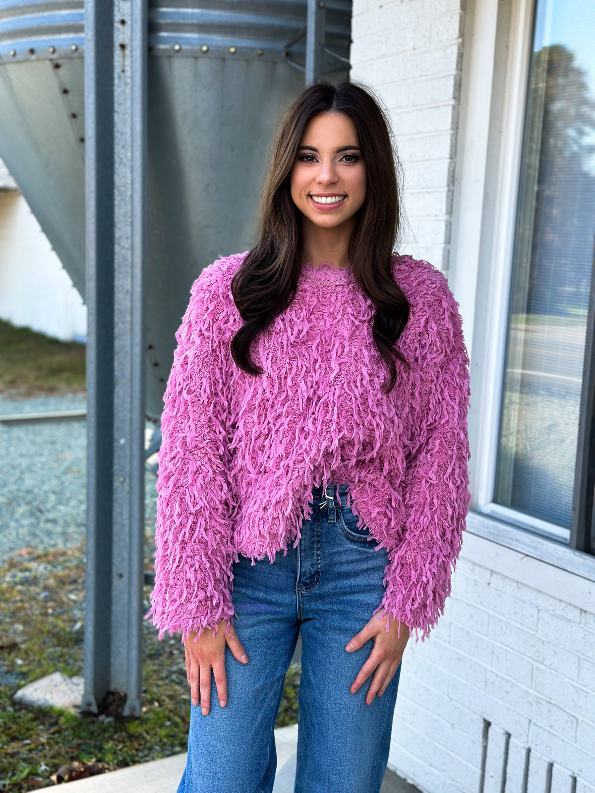 The Pink Jazzy Sweater