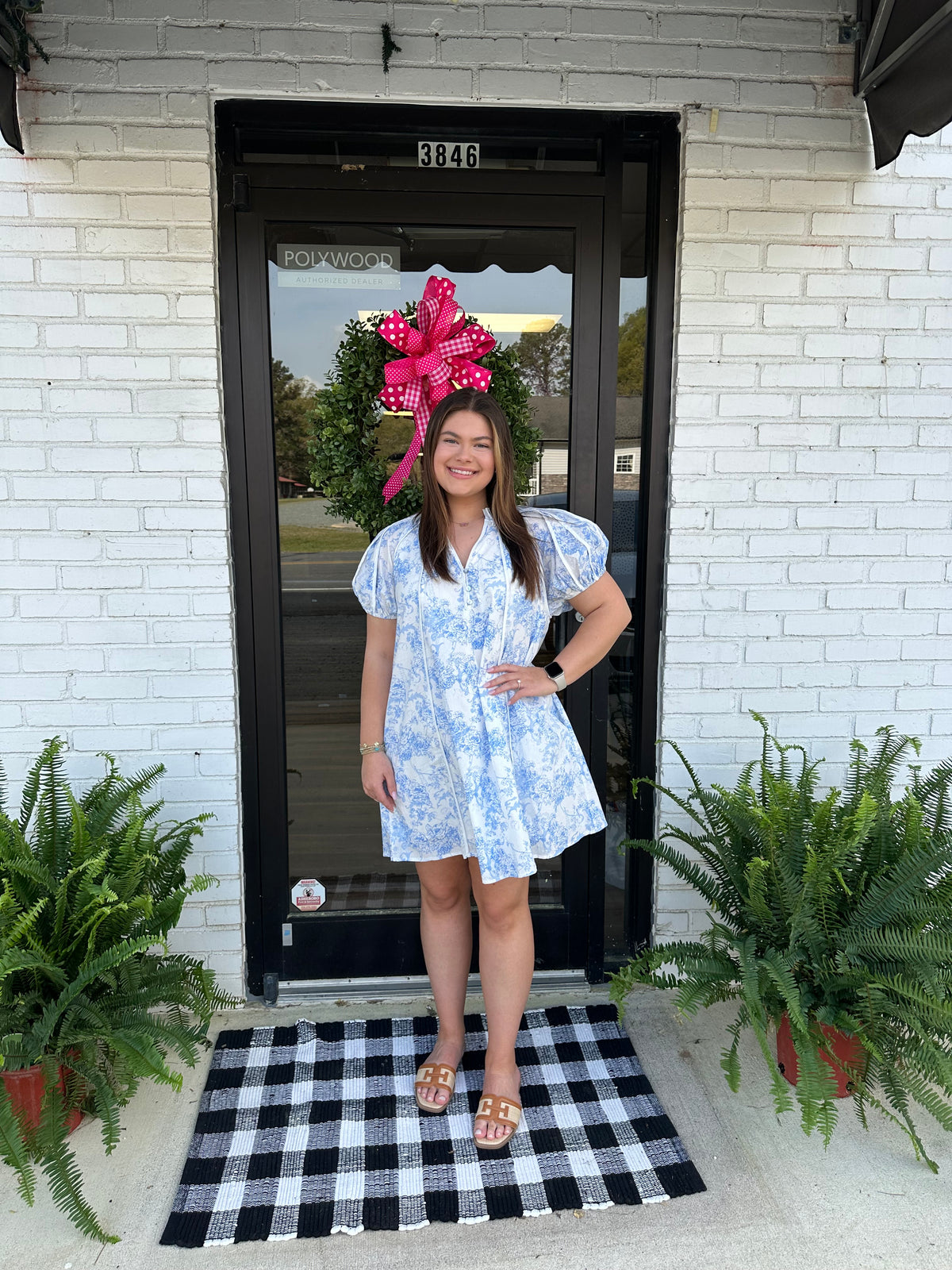 The Sweetheart Puff Sleeve Dress