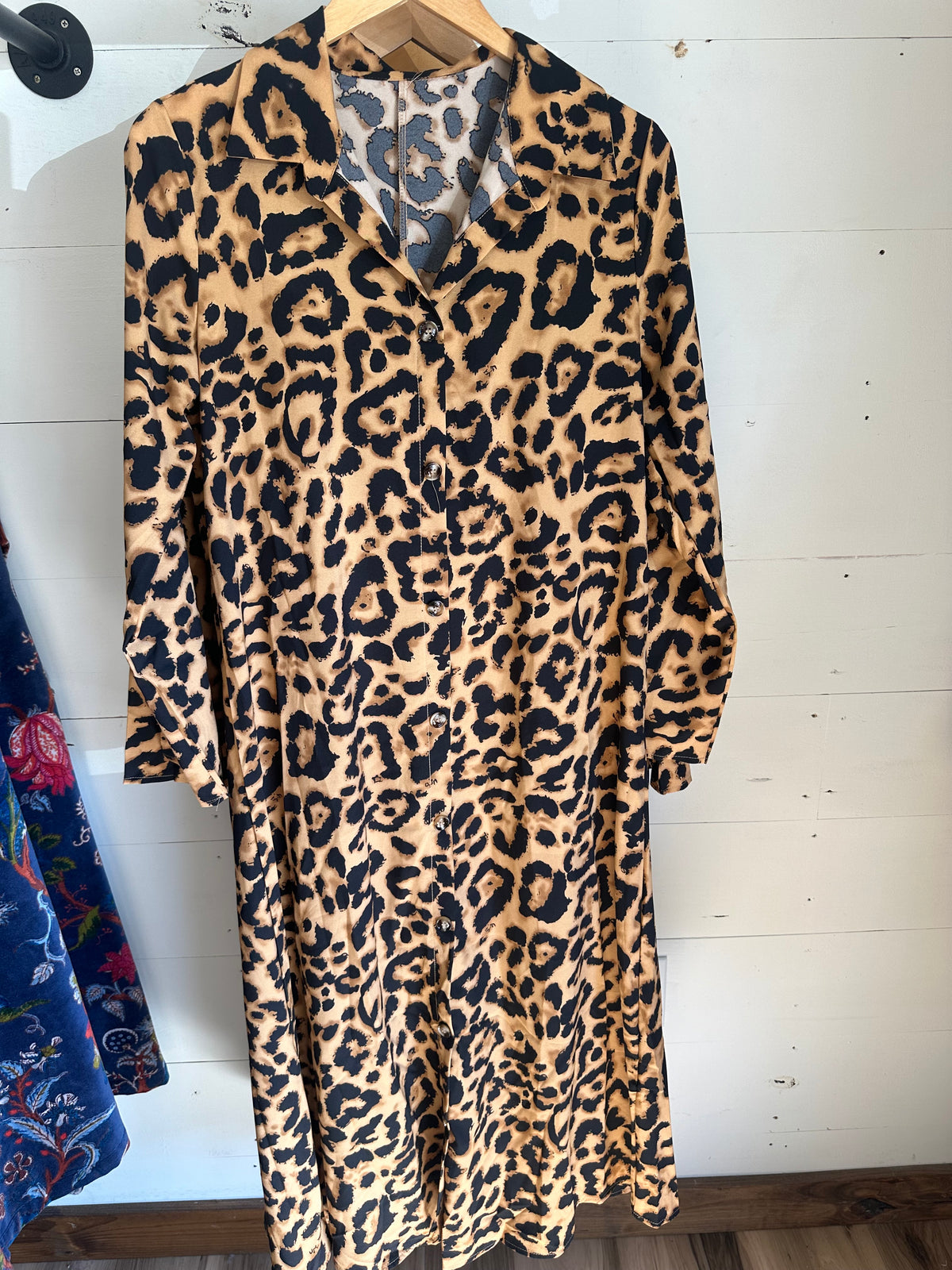 Leopard Print Maxi Dress