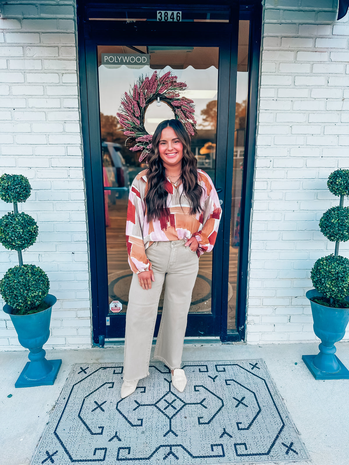 Watercolor Blouse