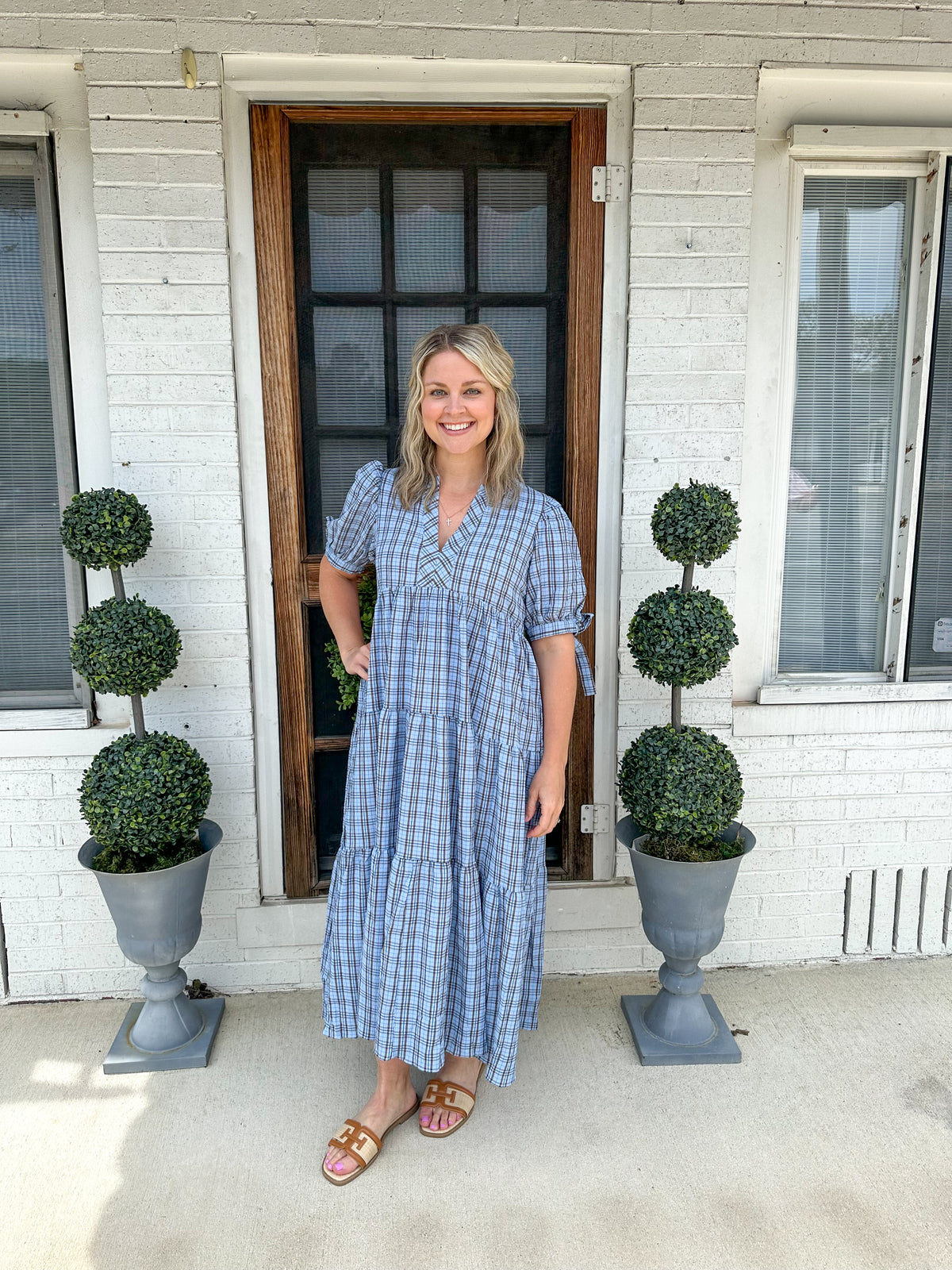 The Classic Blue Dress