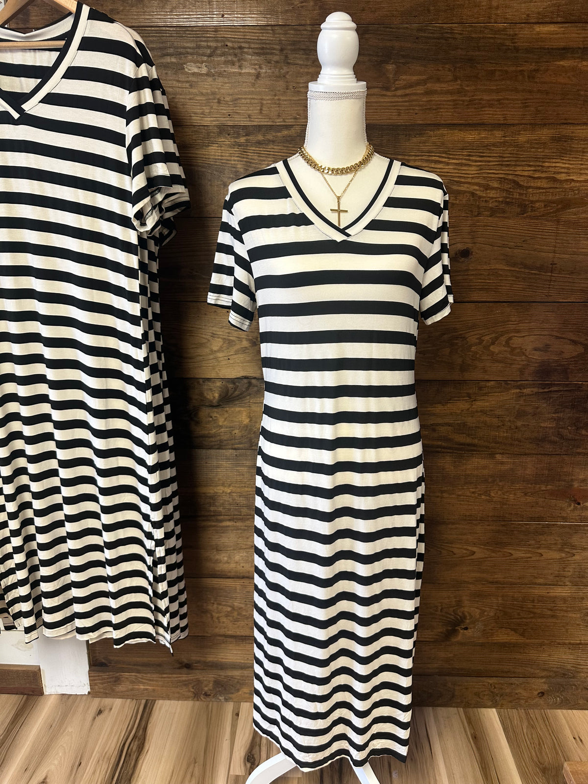 The Casual Striped Dress