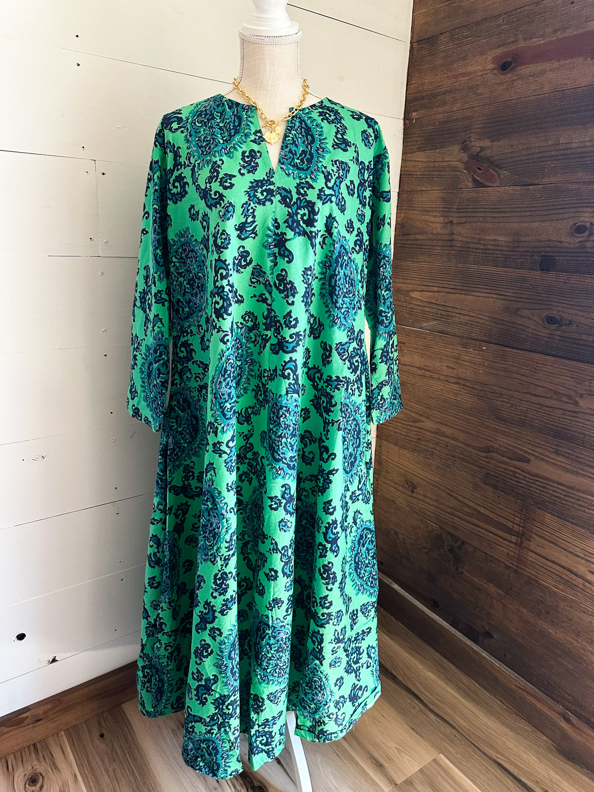 Green Dandelion Dress