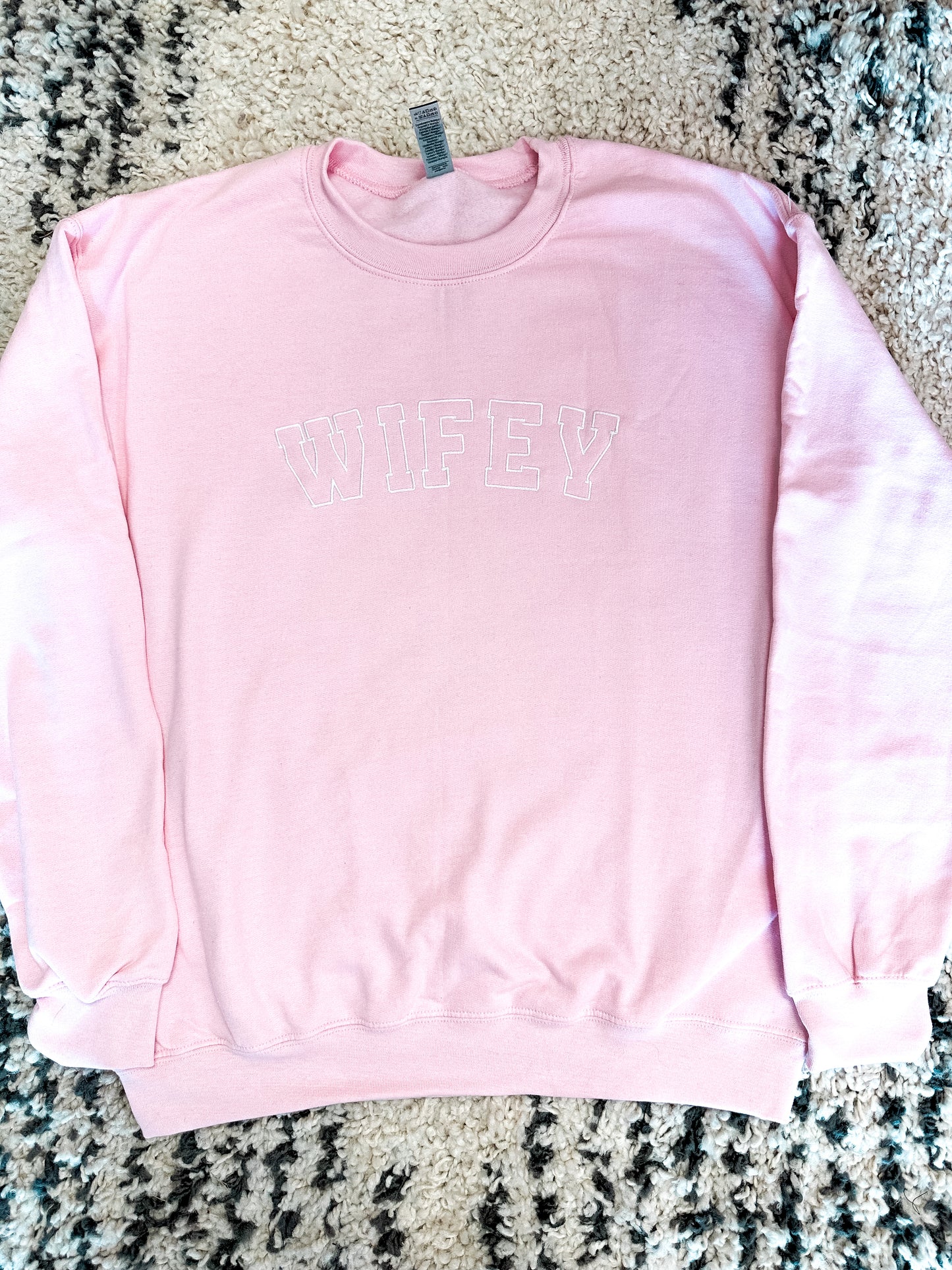 Pink Wifey Sweatshirt