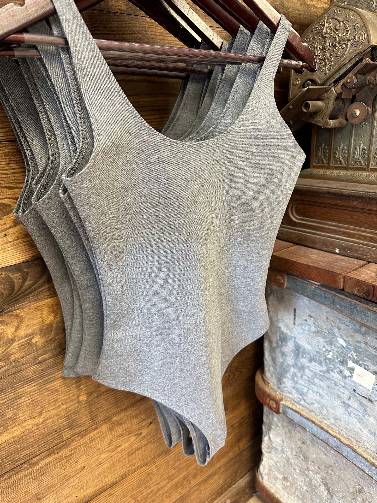 Gray Bodysuit