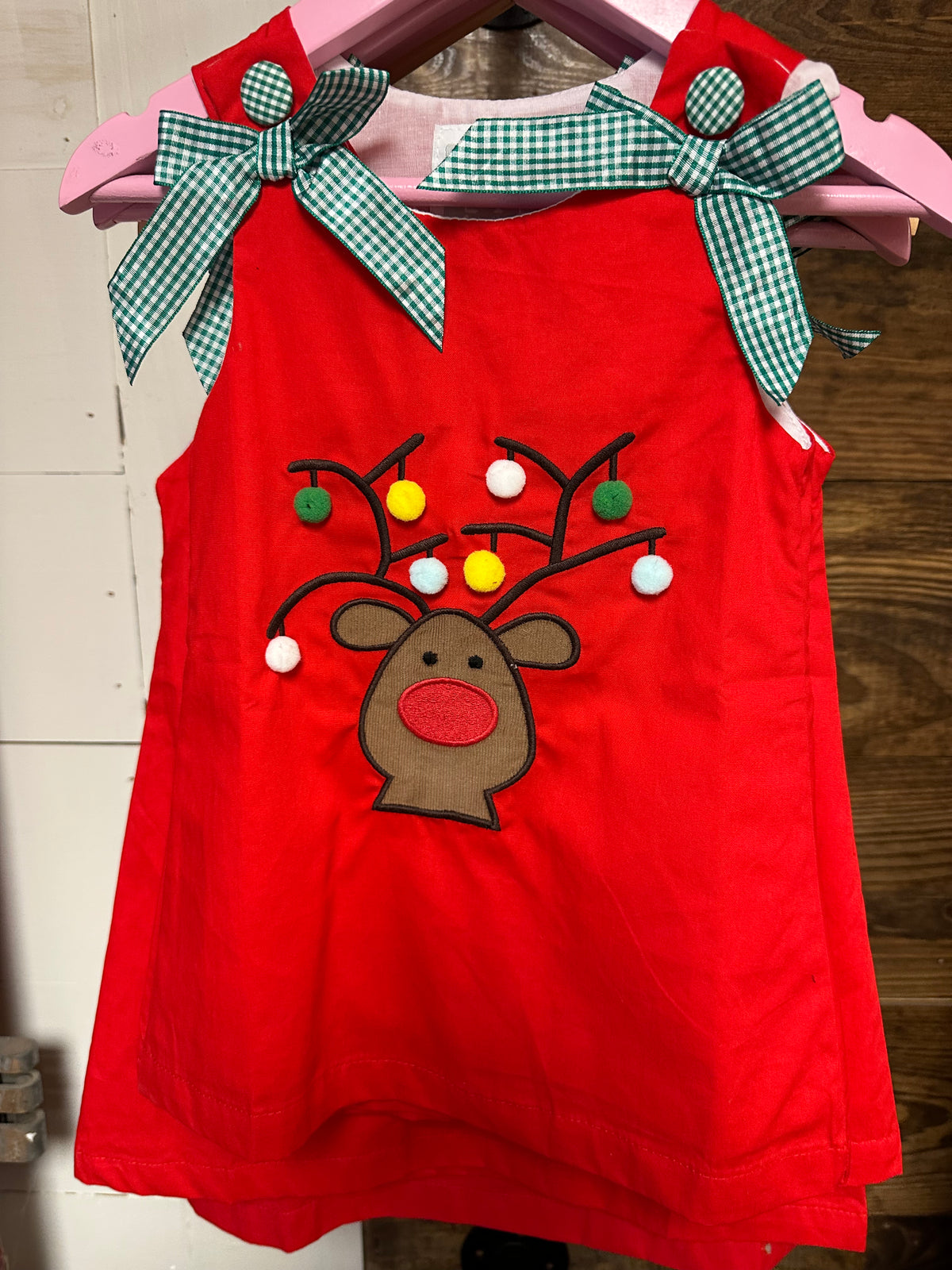 Red Reindeer Dress